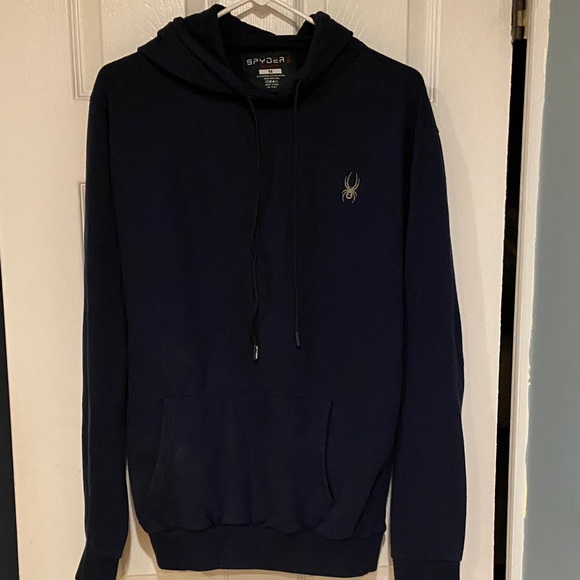 Spyder Men's Dark Blue Hoodie - Picture 1 of 5